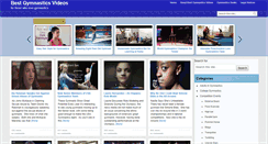Desktop Screenshot of bestgymnasticsvideos.com